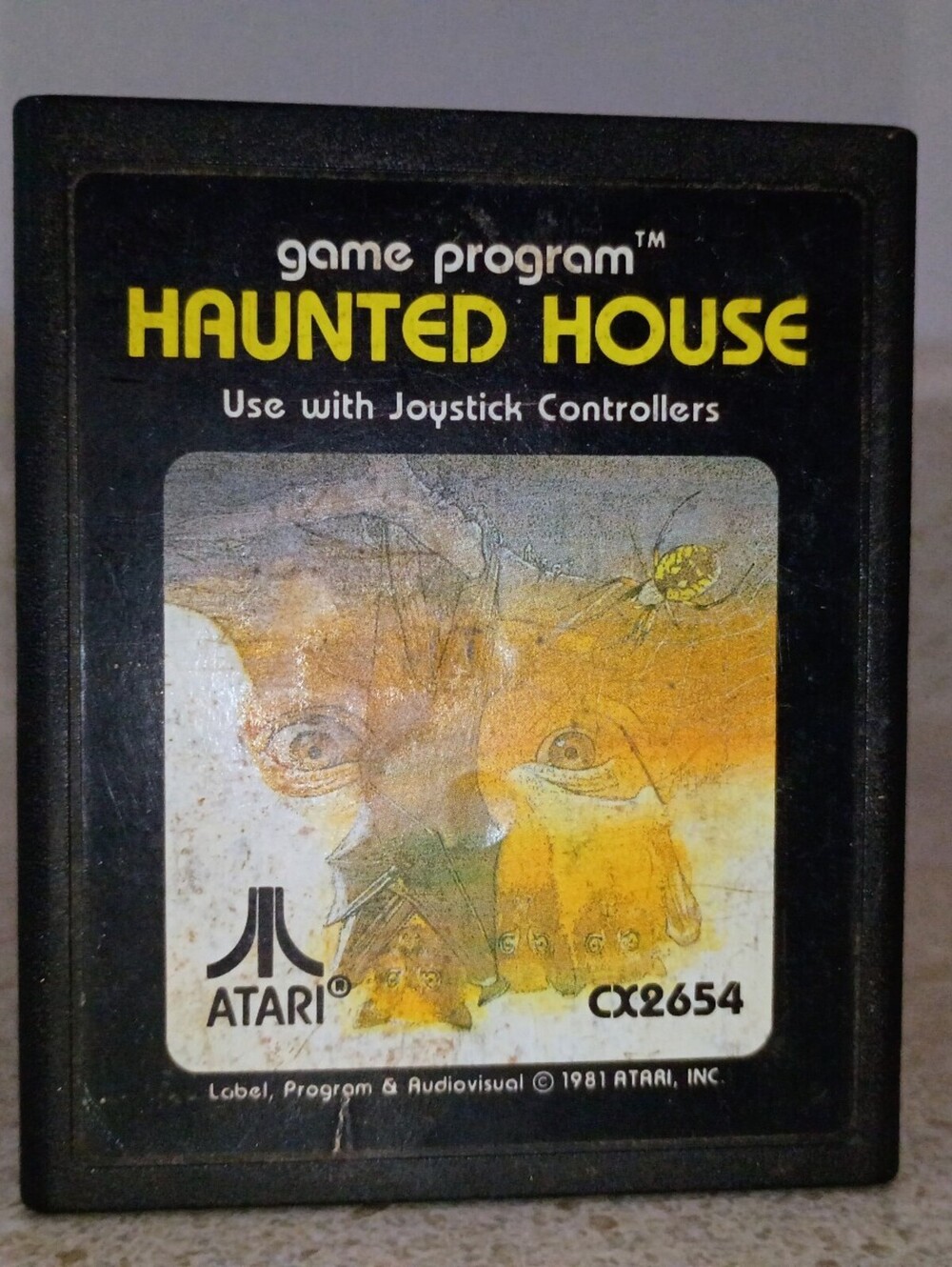 Atari 2600 Haunted House Video Game Cartridge
